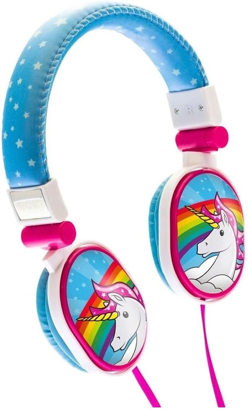 Moki Poppers Kids Over-Ear Headphones - Unicorn image number 2