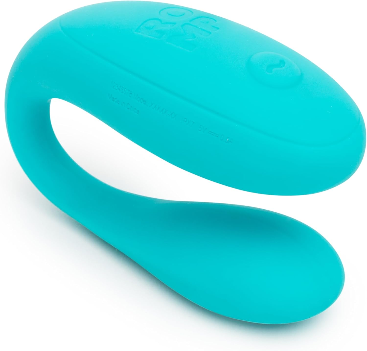 ROMP Join Couples Vibrator - G-Spot & Clitoris Stimulator - Wearable Vibrator Couple Sex Toy - Dual Stimulation - USB Rechargeable & Waterproof Adult Sex Toy - Teal image number 5