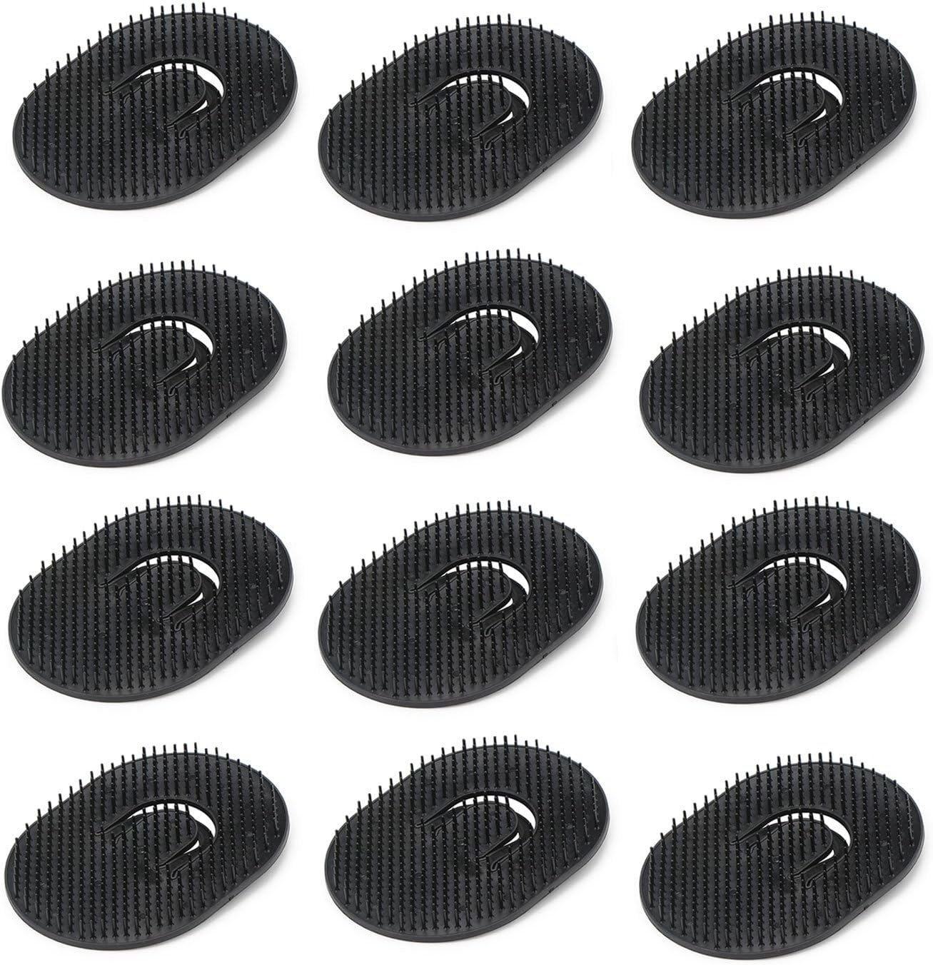 Segbeauty Portable Mens Pocket Brush, Shampoo Comb, Scalp Massager Hair Brush Beard Comb Palm Comb for Travel, Pet Grooming Brush Set Short Hair Dog Brush Cat Grooming image number 4