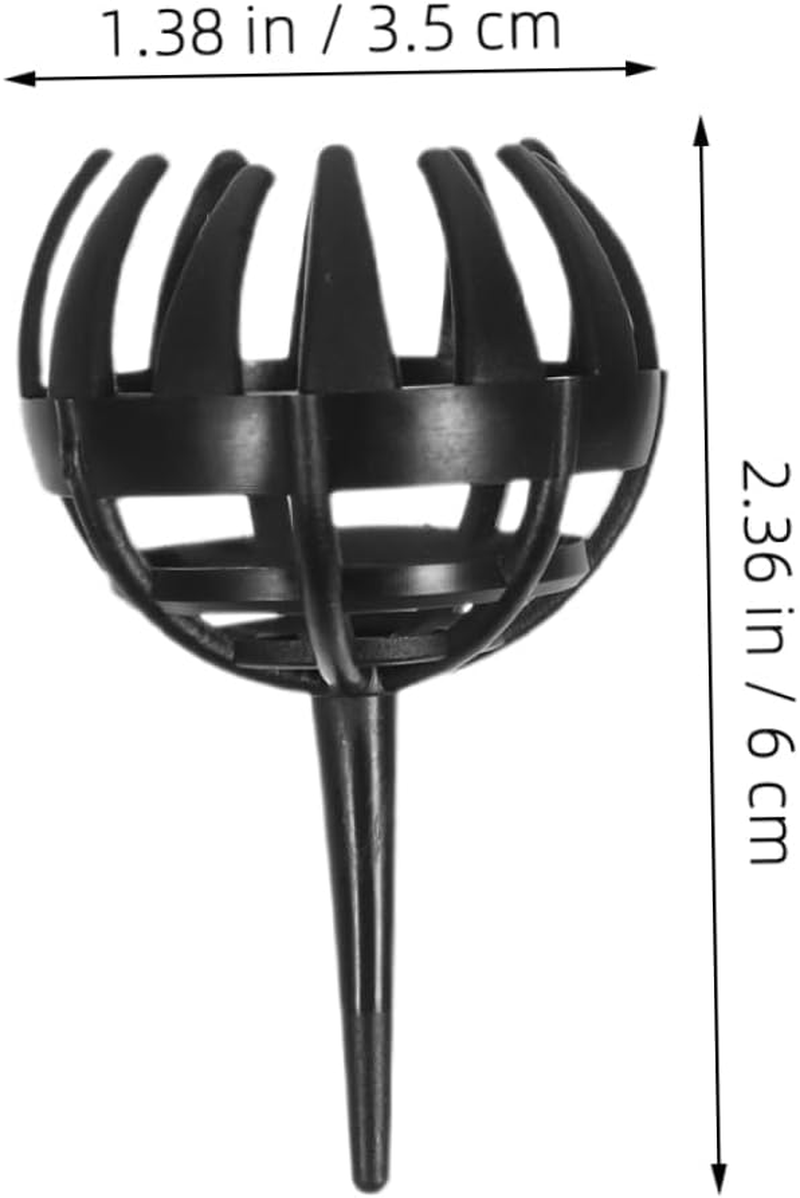 SEWOART 10Pcs Bonsai Fertiliser Basket Lids Slow Release Fertiliser Baskets for Plants Plastic Fertilizer Holder Garden Supply image number 4