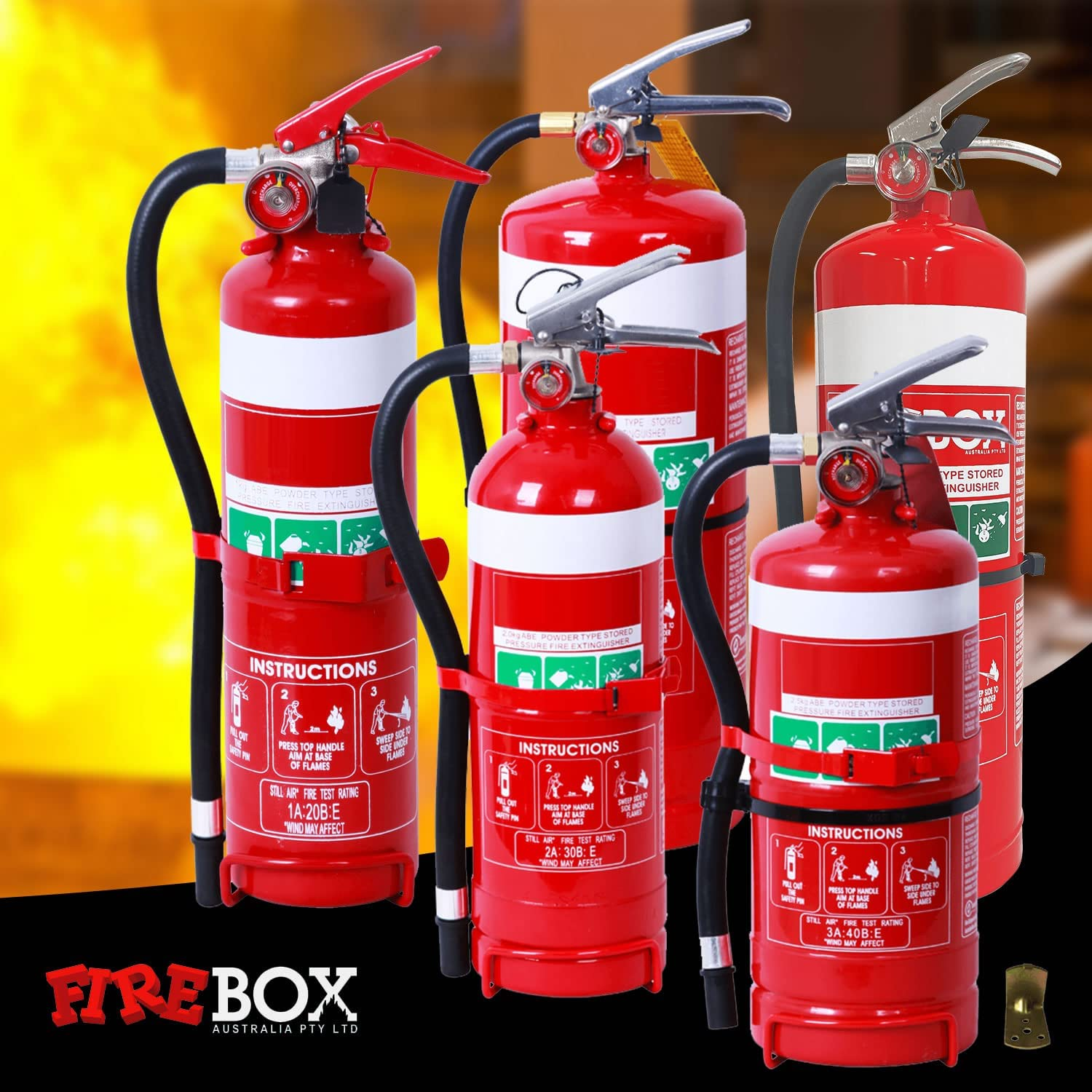 1.0 Kg Discharge Hose High Pressure Fire Extinguisher image number 5