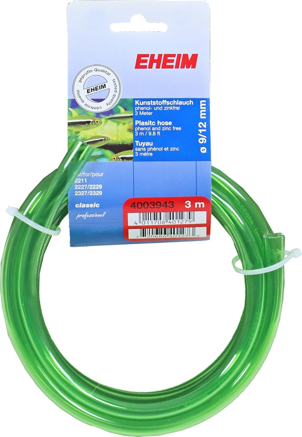 Eheim Aquarium Pipe Hose, 9/12 Mm X 3 Meter