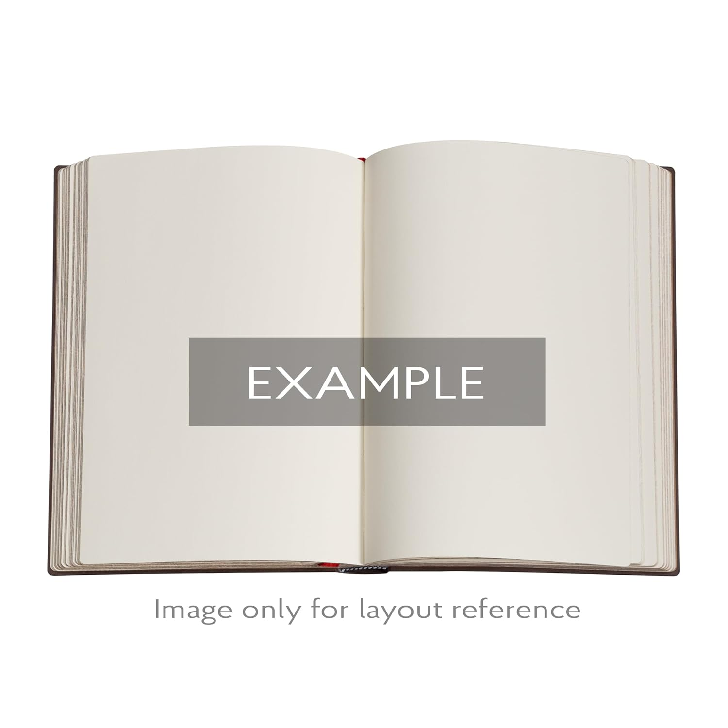 Blue Luxe (Luxe Design) Grande Unlined Hardback Journal (Elastic Band Closure) image number 2