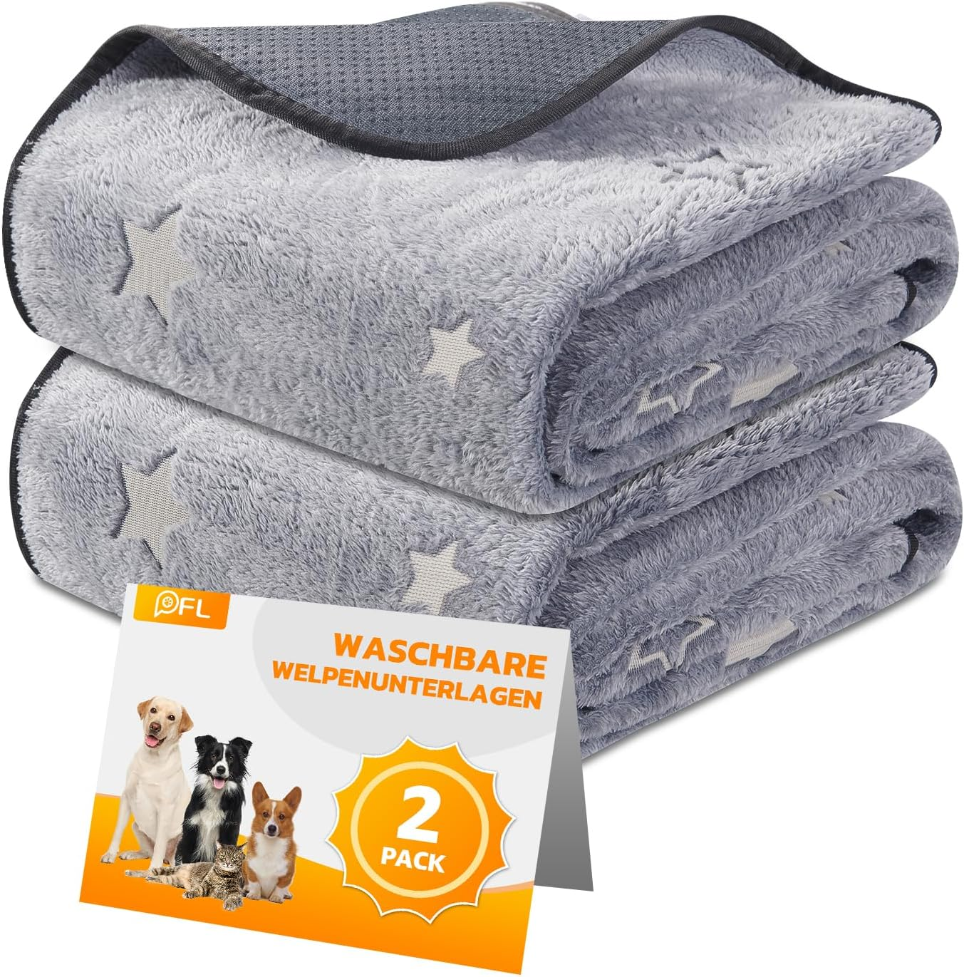 PICK for LIFE Pet Urine Mat, Washable Puppy Pads Mat for Dogs, Quick Absorbent, Pet Hygiene Mat for Puppies, Old or Incontinent Dogs, 70 X 100 Cm image number 3