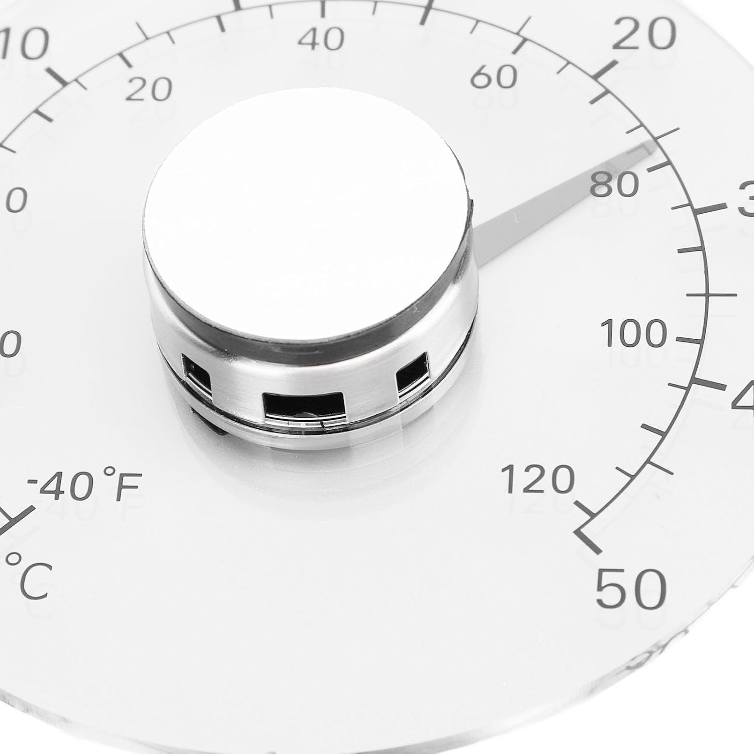 TOPINCN High Accuracy Sensitive Outdoor Big and Bold Outdoor Dial Thermometer outside Decorative image number 5