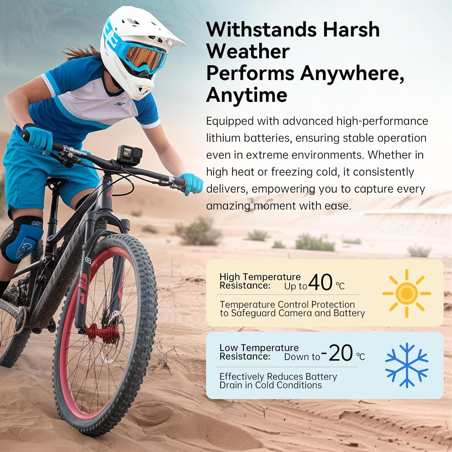 TELESIN Enduro Battery Kit for Go Pro 13(1*Battery Charger+2*Battery), Long-Lasting Large Capacity like Original Enduro Batteries Support Fast Charging for Go Pro Hero 13 Action Camera Accessories - 1*Battery Charger+2*Battery image number 2