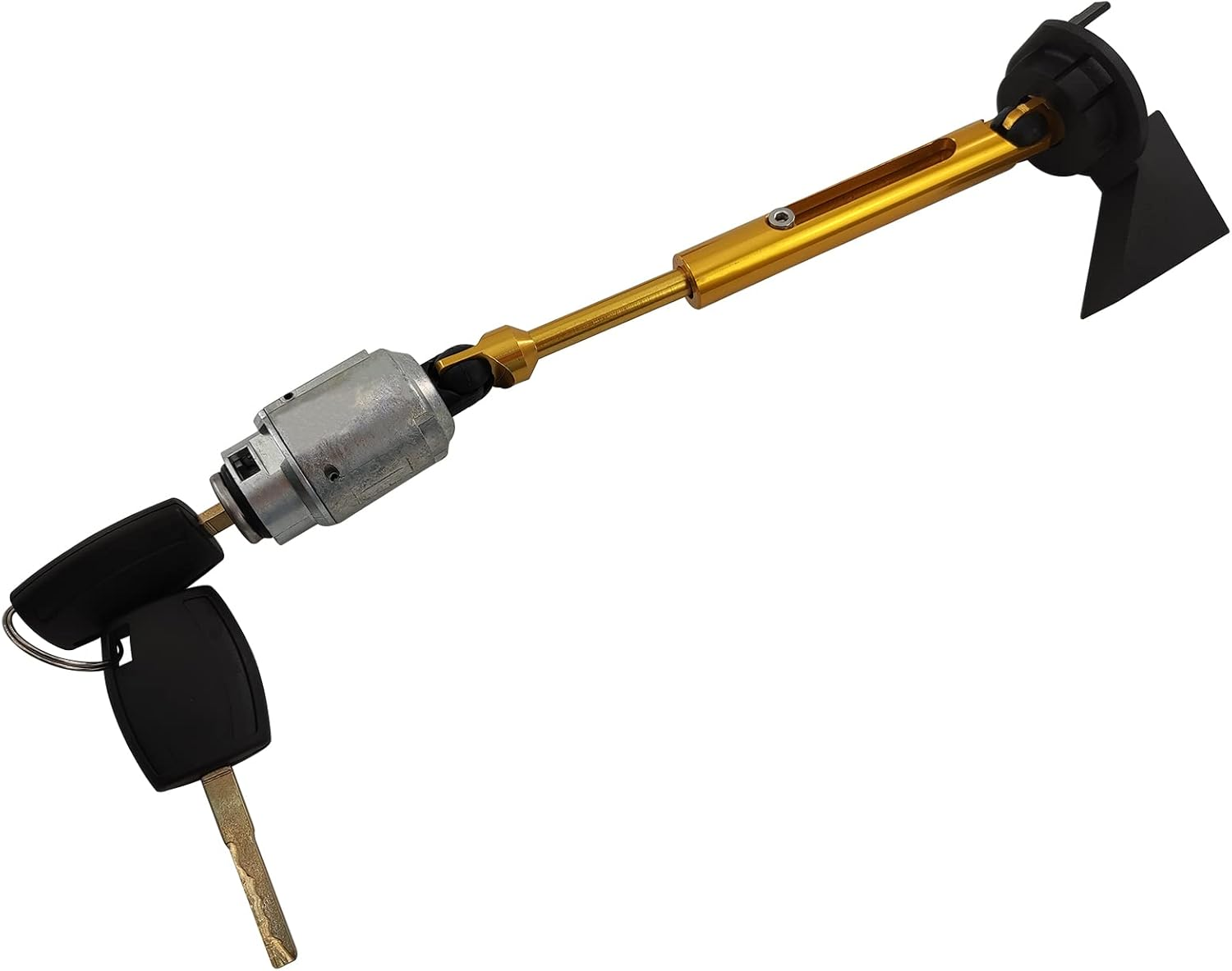 Aluminum Alloy Bonnet Hood Release Lock Repair Kit Latch Compatible with for Ford Focus MK2 2004-2012