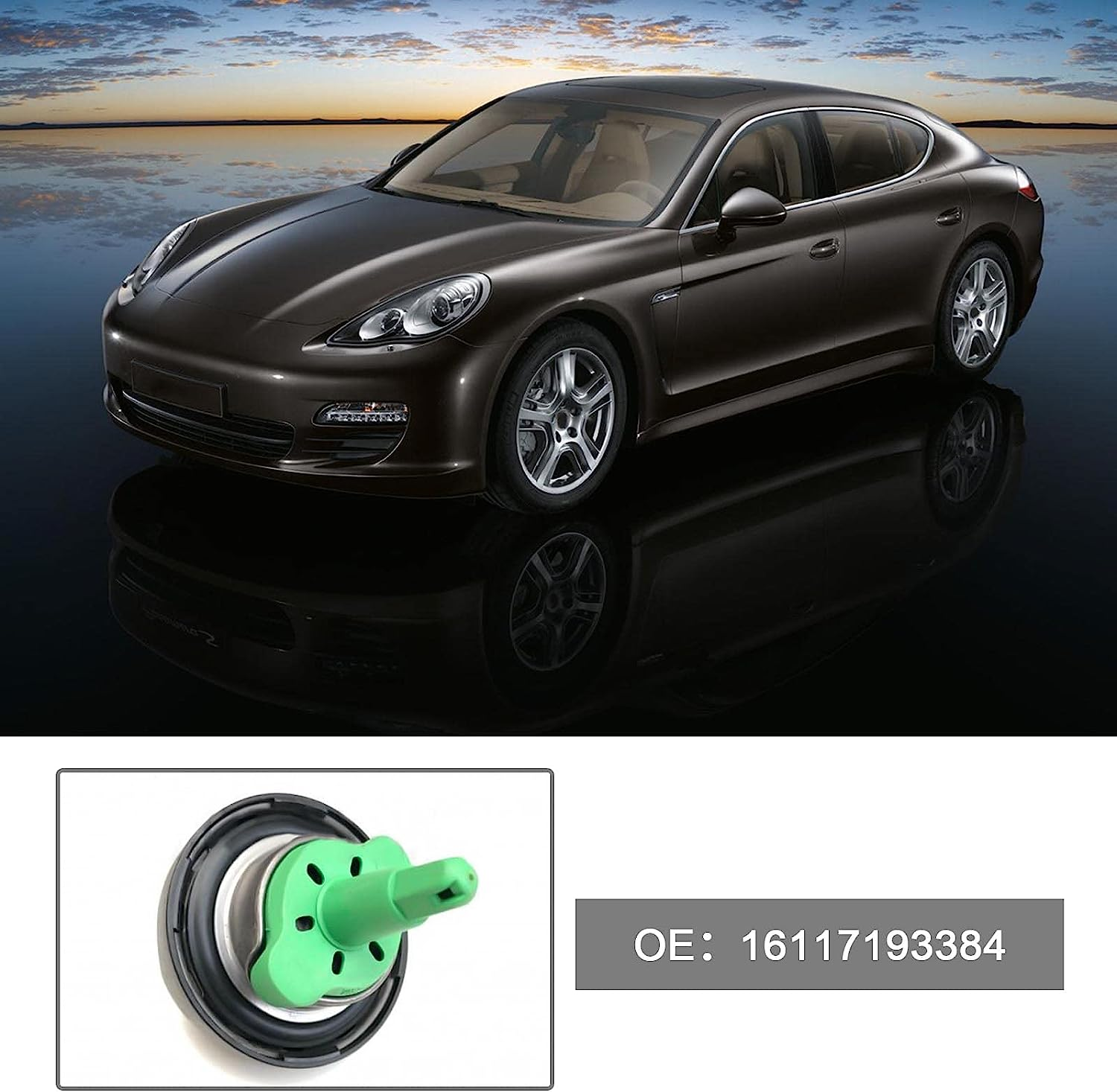 Fuel Cap Seal 16117193384 Compatible with E46 E90 E60 E87 F30 1 2 3 4 5 6 7 Series Fuel Cap Rubber Seal Ring Automotive Replacement Accessories image number 6