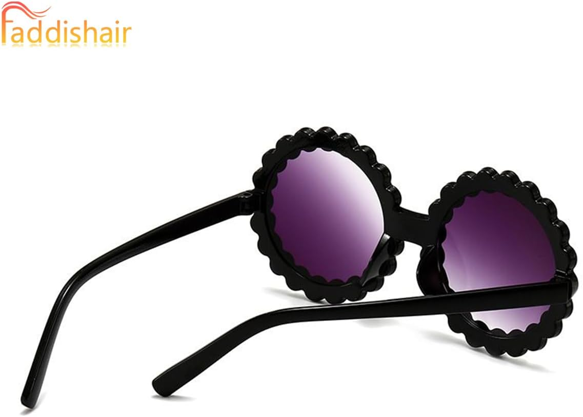 Kids Sunglasses for Girls Boys Age 2-9 Beach Birthday Party - A-Blue image number 6