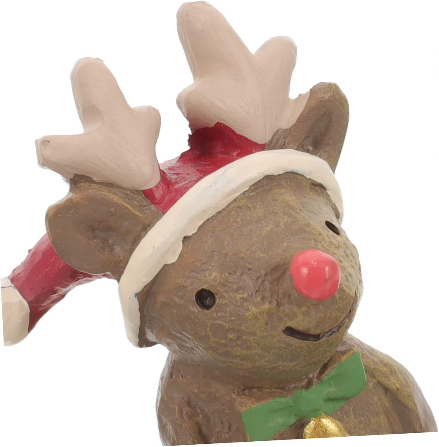 2Pcs Christmas Ornaments Christmas Decors Christmas Decorations Clear Deer Figure Christmas Christmas Xmas Deer Decor Castle Table Decoration Plastic