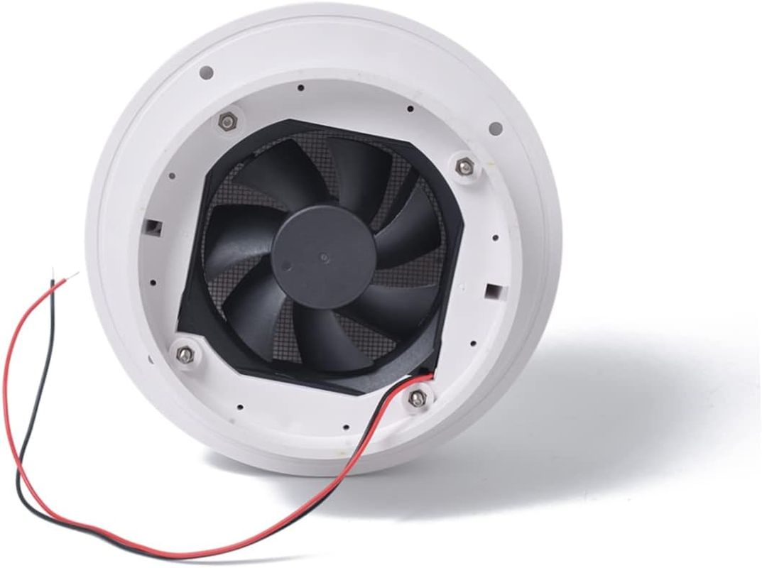 VALICLUD 12V RV Roof Air Vent Fan RV Roof Vent Mute RV Roof Vent Fan White for RV Yacht image number 1