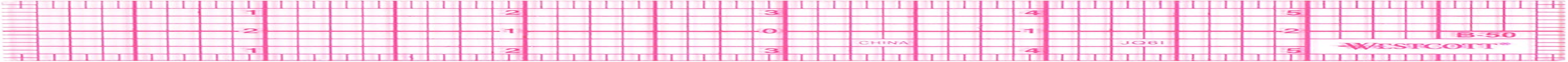 Westcott 8Ths 6-Inch Beveled Transparent Ruler (B-50)
