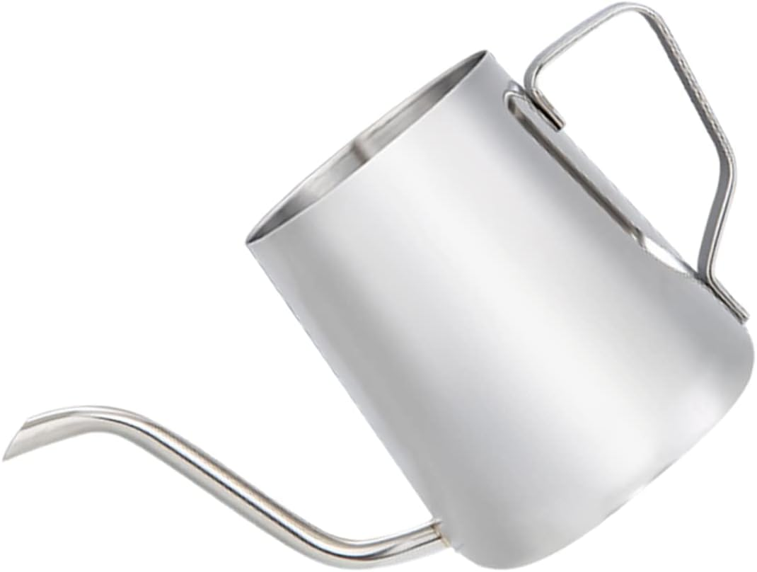 Stainless Steel Coffee Pot Long Spout Kettle 350Ml Household Tea Kettle for Drip Brewing and Espresso Making image number 2