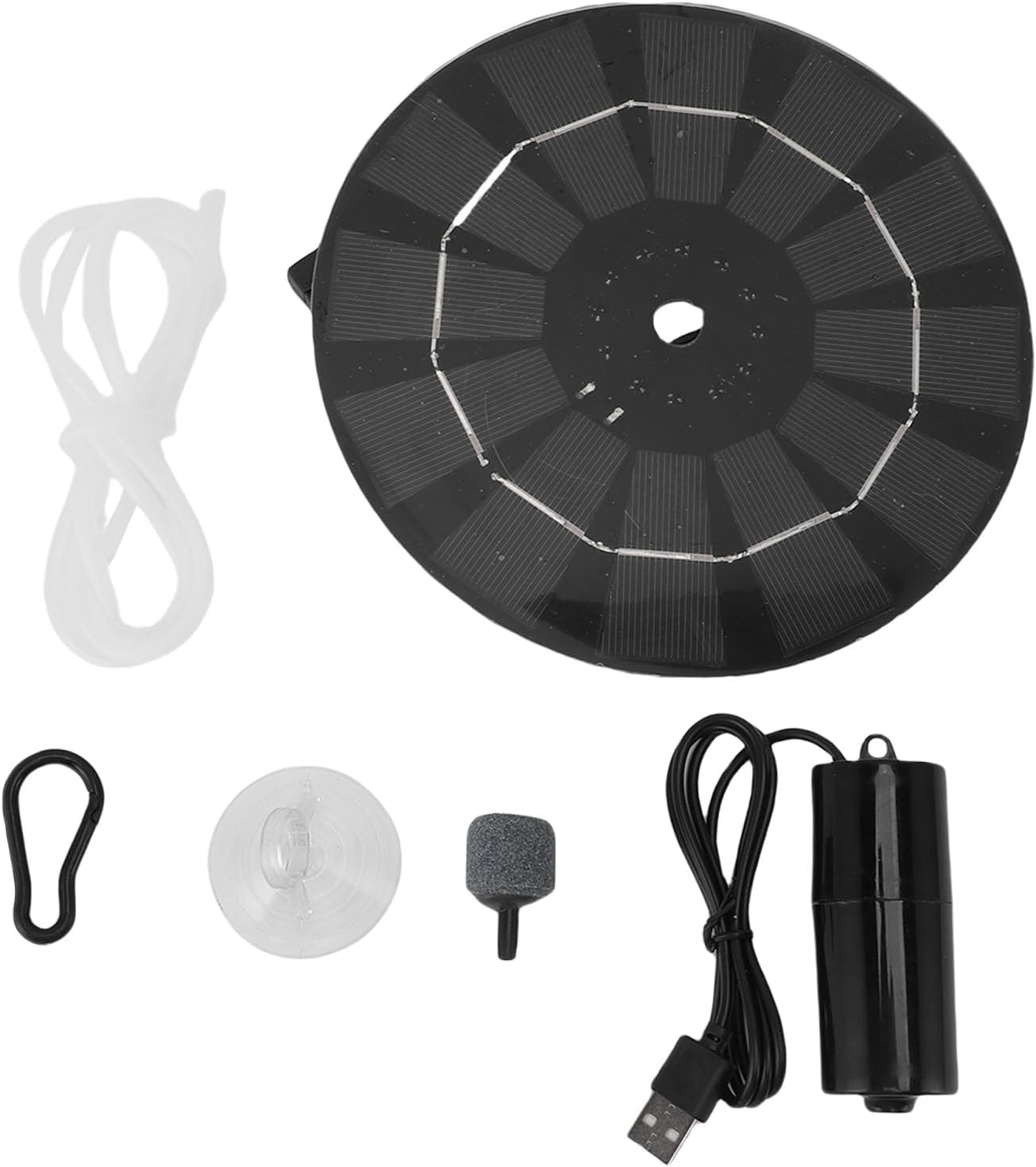 Sorandy 10W Solar Floating Pond Aerator, Solar Powered Air Pump Pool Fish Oxygenator Low Noise Operating, Aquarium Oxygen Aerator for Garden Outdoor Pool Pond image number 5