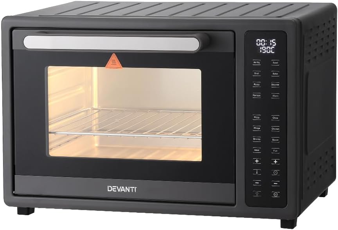 Devanti Air Fryer 32L Fryers Oven LCD Touch Healthy Cooker Oil Free 1700W image number 1