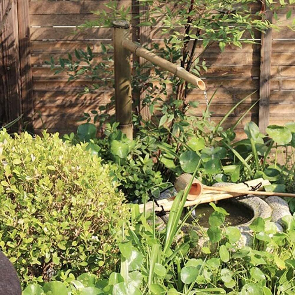 Garden Fountain Decoration Bamboo Feng Shui Outdoor Water Fountain Japanese Garden Design Spout,Bamboo Water Feature Waterfall image number 5