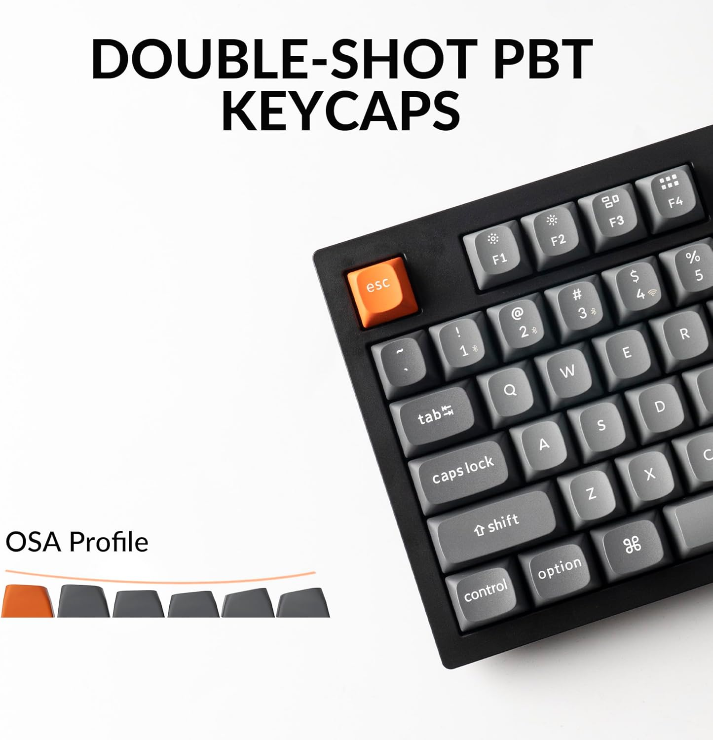 Keychron K10 Max Wireless Custom Mechanical Keyboard, QMK 2.4 Ghz Bluetooth Full-Size with Hot-Swappable Keychron Super Brown Switch Compatible with Mac Windows Linux (RGB Backlit) image number 2