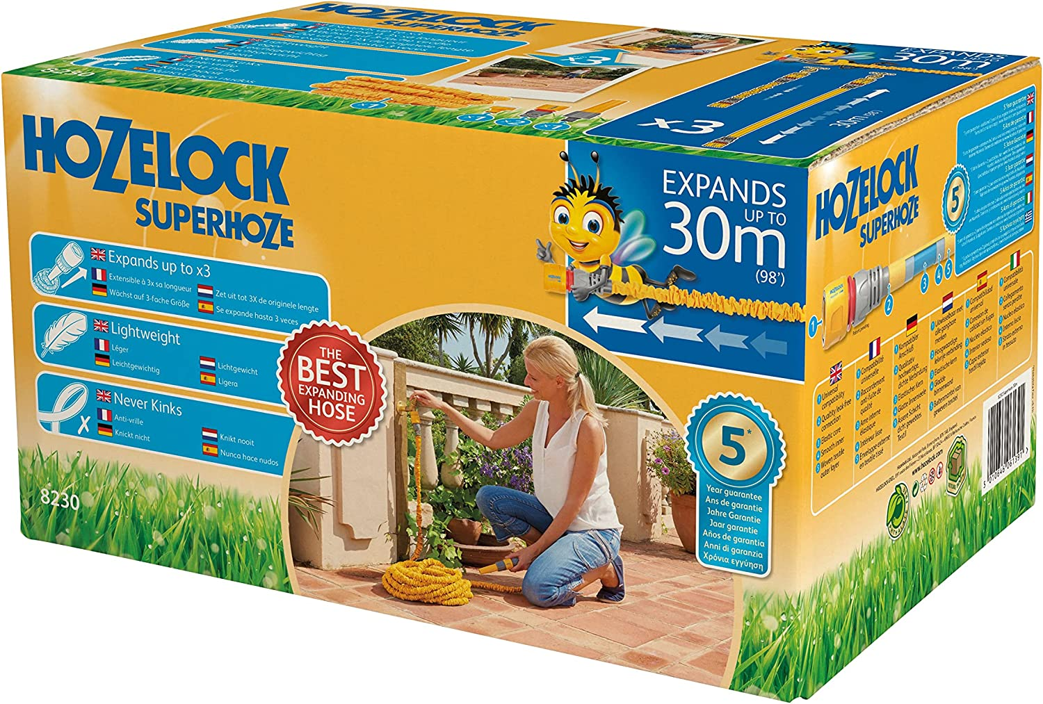 Hozelock Expandable Hose Superhoze, 30 Meter