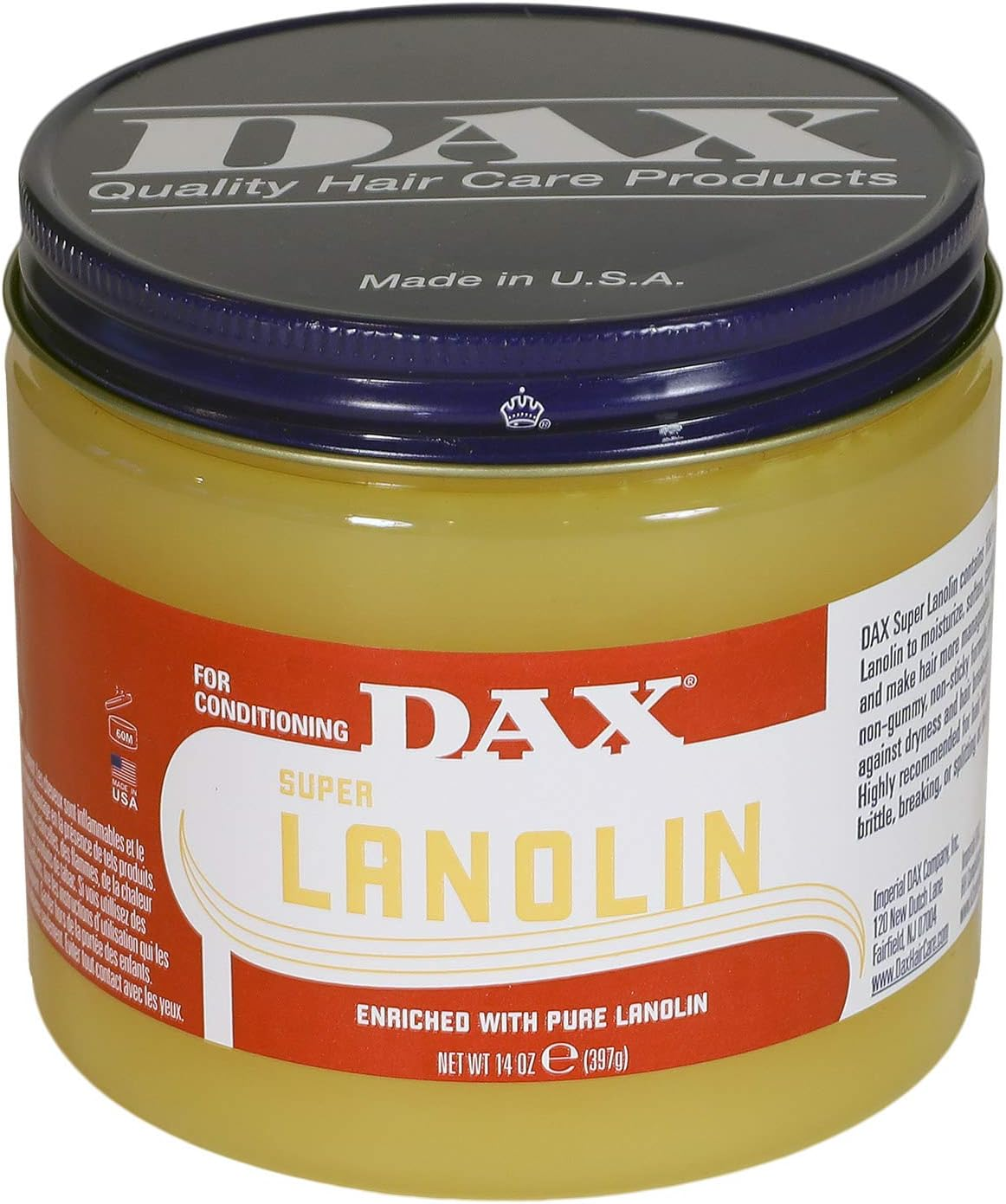 Dax Super Lanolin Hair Conditioner image number 1