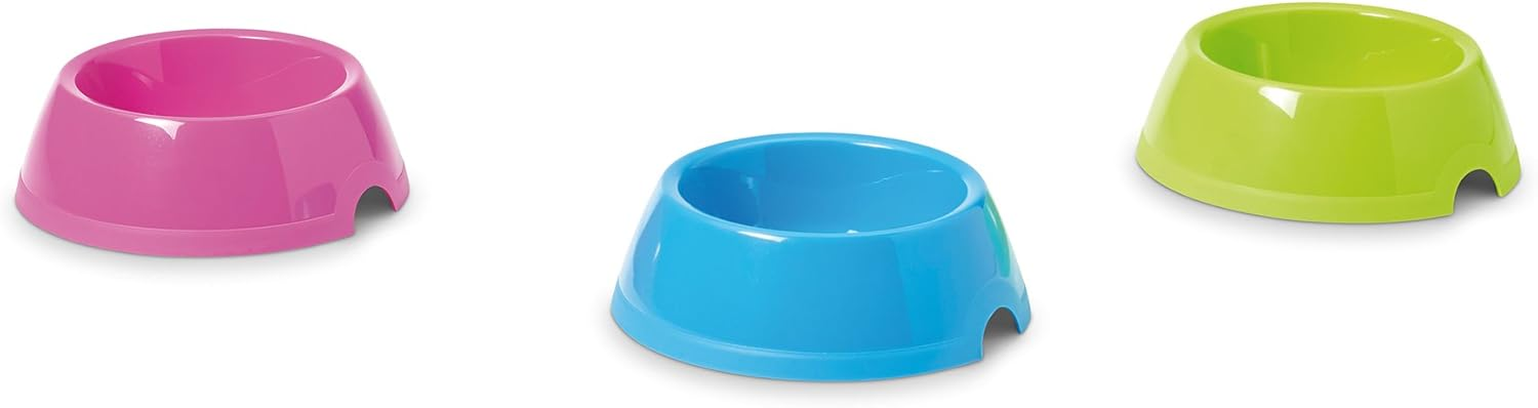 SAVIC Picnic 1 Food/Water Bowl for Small Dogs and Cats, Lemon Green, XS