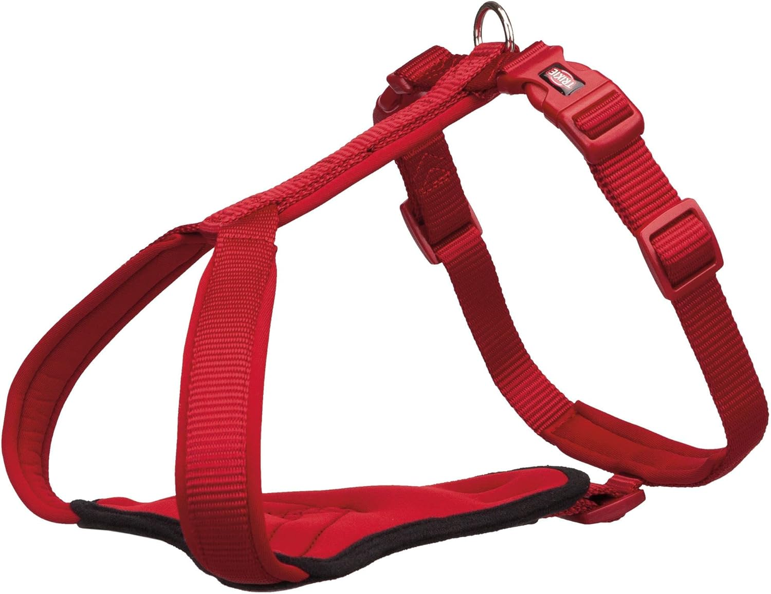 TRIXIE Dog Premium Y Harness, XS - S: 35-40 Cm/15 Mm, Graphite (Advent 03) image number 5