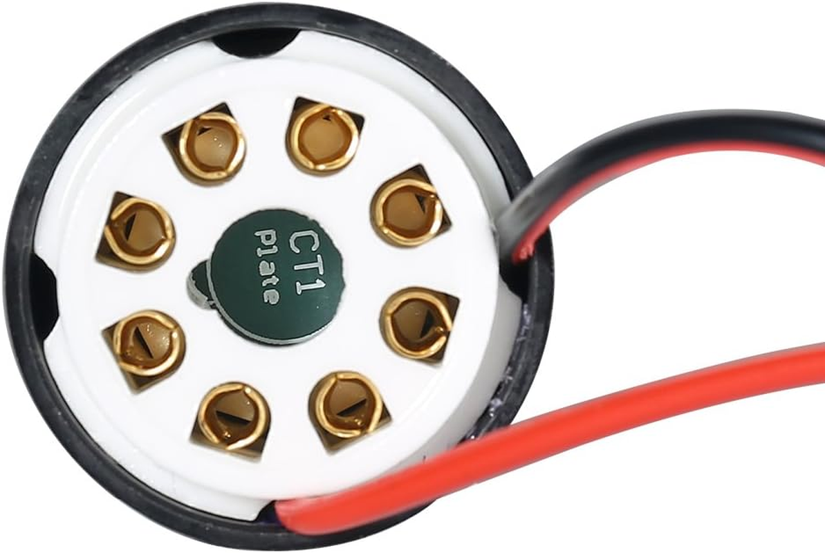 Nobsound Vacuum Tube Amp Amplifier Plate Bias Current Probe Tester 8 Pin Socket for EL34, KT88, 6L6, 6V6, 5881, 6550, KT66, KT100, KT120, 7027 (CT1-C, Cathode Current) image number 1