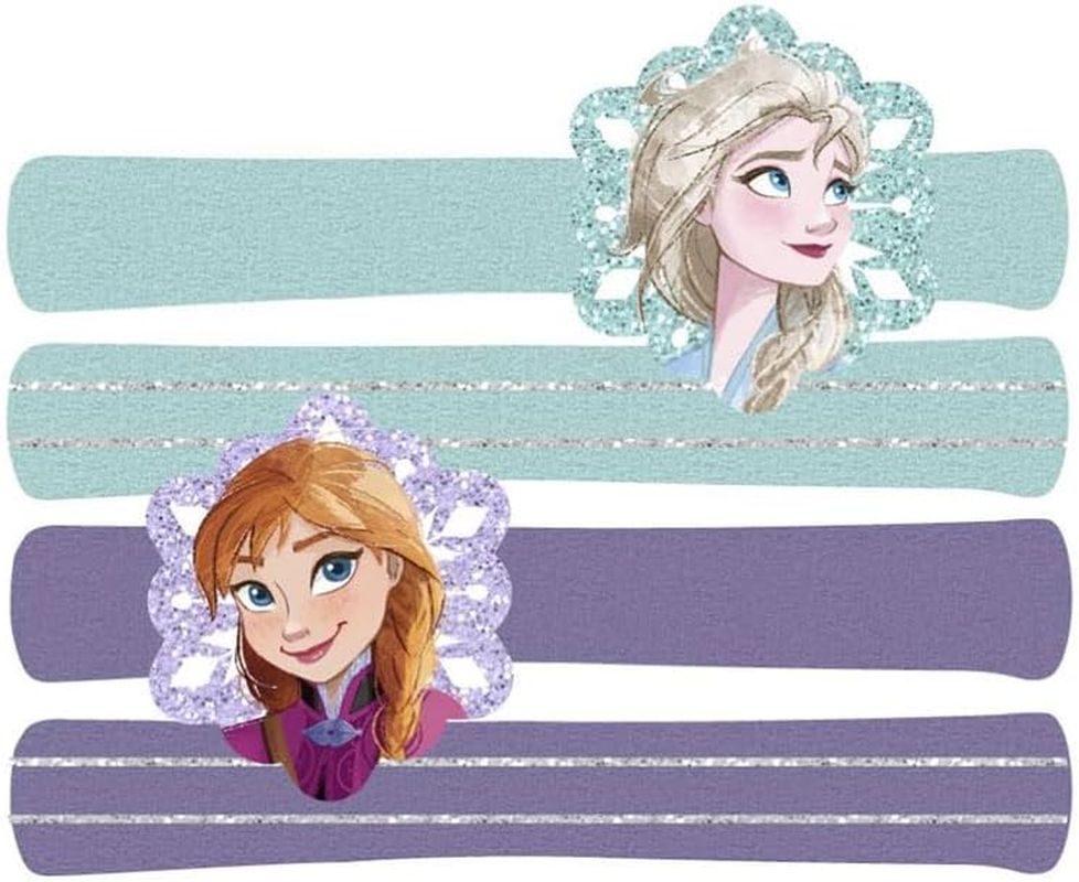 Cerda Frozen Hair Scrunchies, Pack of 4, 6.5 X 12.5 X 0.1 Cm image number 1