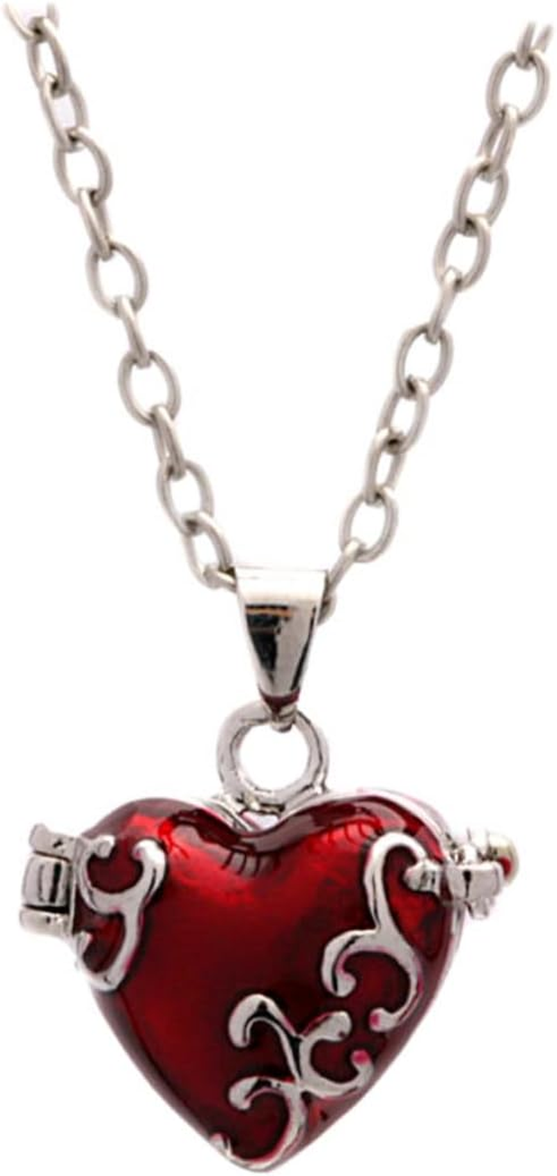 Vintage Heart-Shaped Brass Pendant Openable Pet Ashes Container Necklace Memorial Jewelry for Cats Dogs Secure Keepsake Urn Chain No Fading