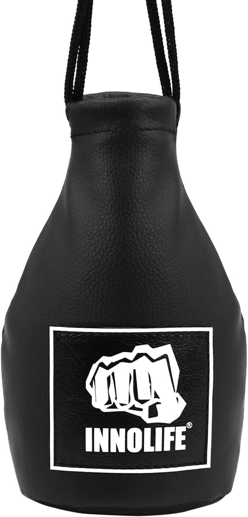 INNOLIFE Boxing Dodge Hide Speed Bag Leather Ball MMA Pendulum Training image number 2