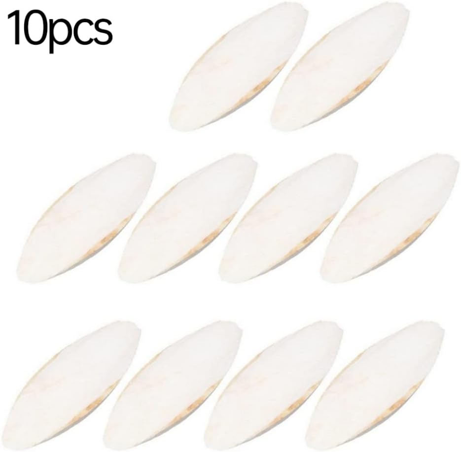Parakeets Cuttlebone, Bird Cuttlebone Chew Toy Parrot Cuttlefish Bones Natural Safety Chewing Cuddle Bone 10PCS for Indoor image number 6