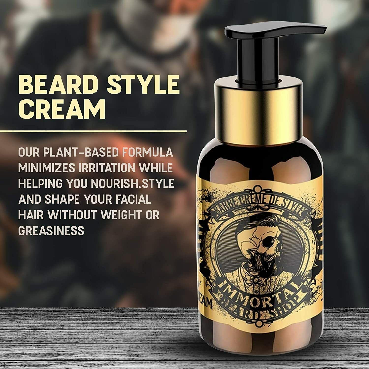 Immortal NYC Beard Style Cream 100 Ml