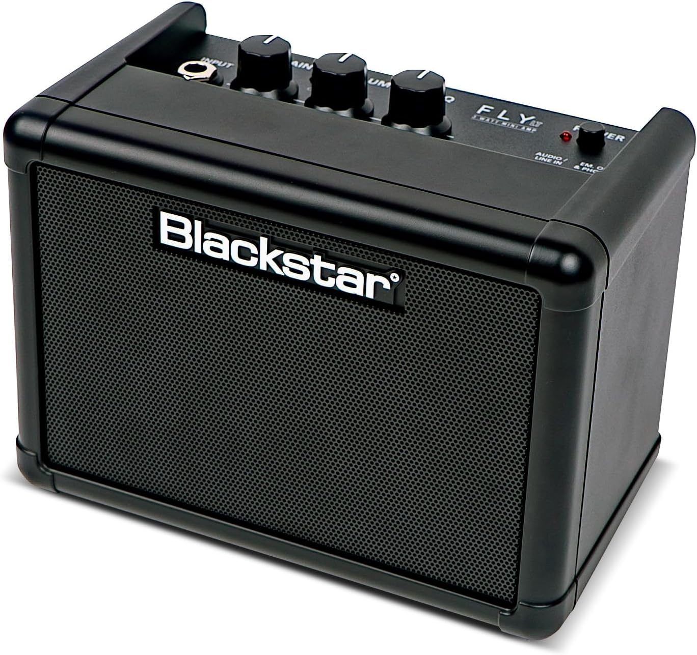 Blackstar Fly 3 LT Black Portable Battery Powered Mini Electric Guitar Combo Amp MP3 Line in & Headphone Line Out Black image number 1
