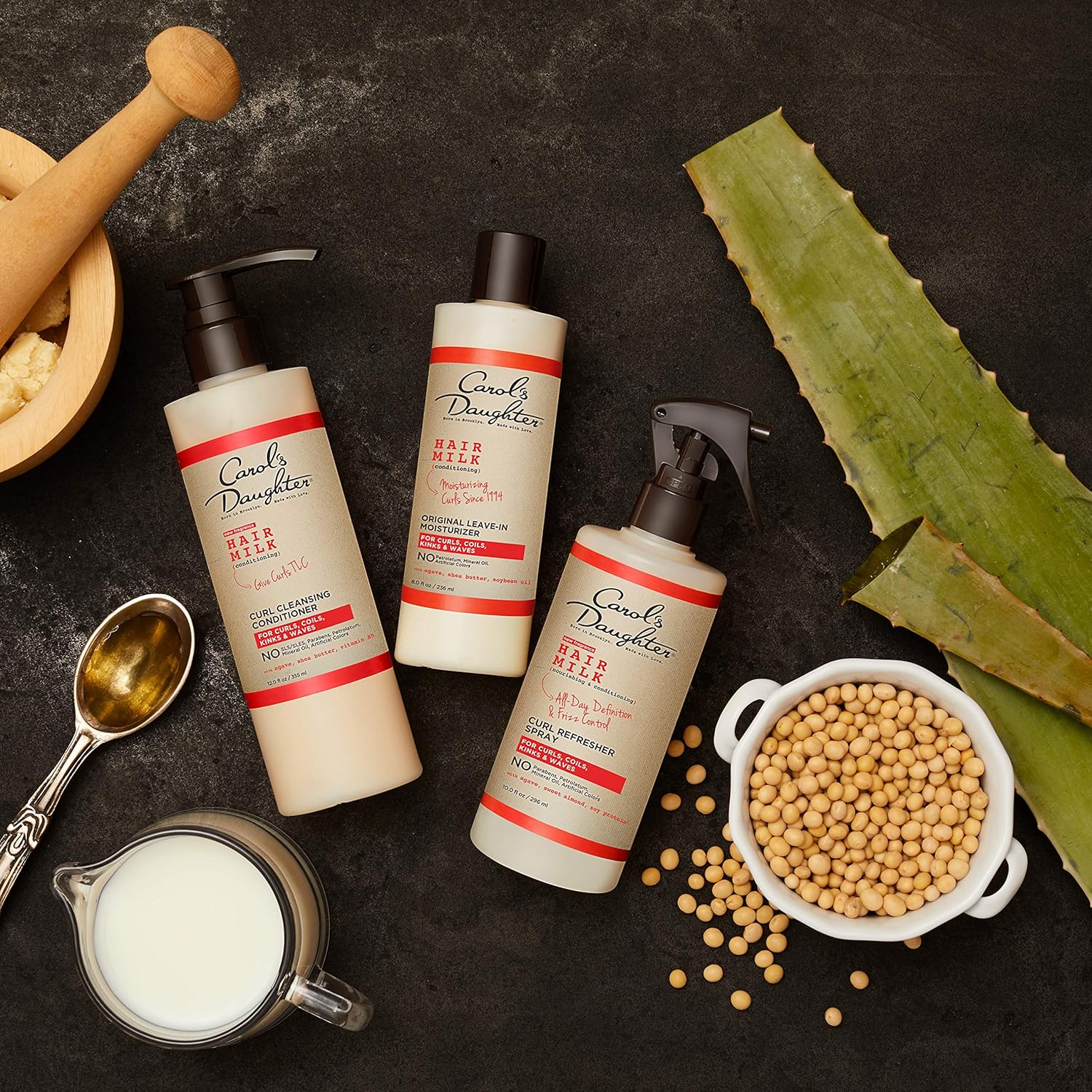 Carols Daughter Hair Milk Nourishing & Conditioning Cleansing Conditioner, 12 Ounce 1 Count Hair Milk Nourishing and Conditioning Cleansing Conditioner - 12.0 Oz