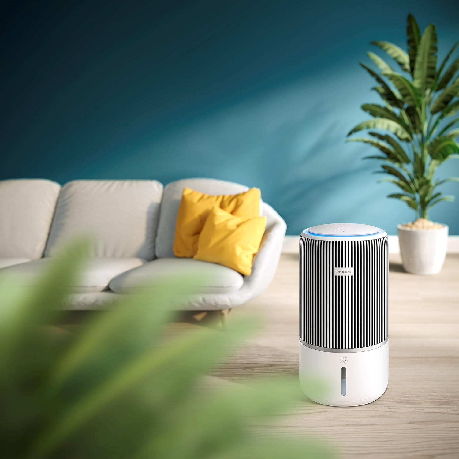 Philips Original Replacement Filter for 2-In-1 Air Purifier and Humidifier 3400 Series AC3420 and AC3421, HEPA Nanoprotect + Active Carbon, 12 Months Lifetime, Black/White (FY3400/30) image number 6