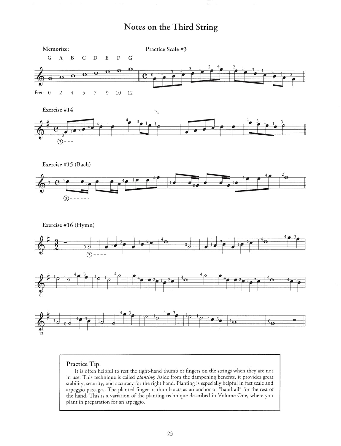 The Christopher Parkening Guitar Method - Volume 2: Guitar Technique image number 1