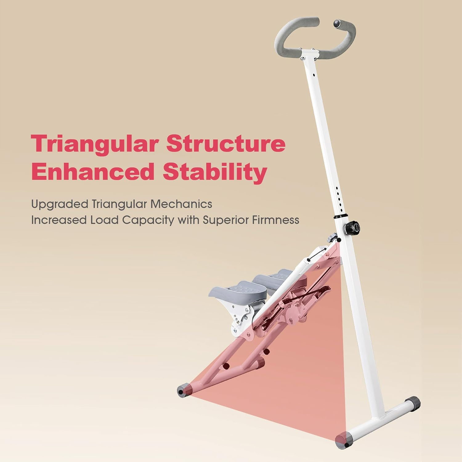 FITNESS MASTER Stair Stepper Vertical Climber Machine Cardio Folding 200Kg image number 2