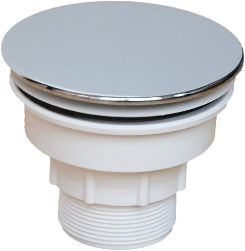 Bathroom Shower Grate Drain Waste for Shower Base Chrome-Plating image number 1