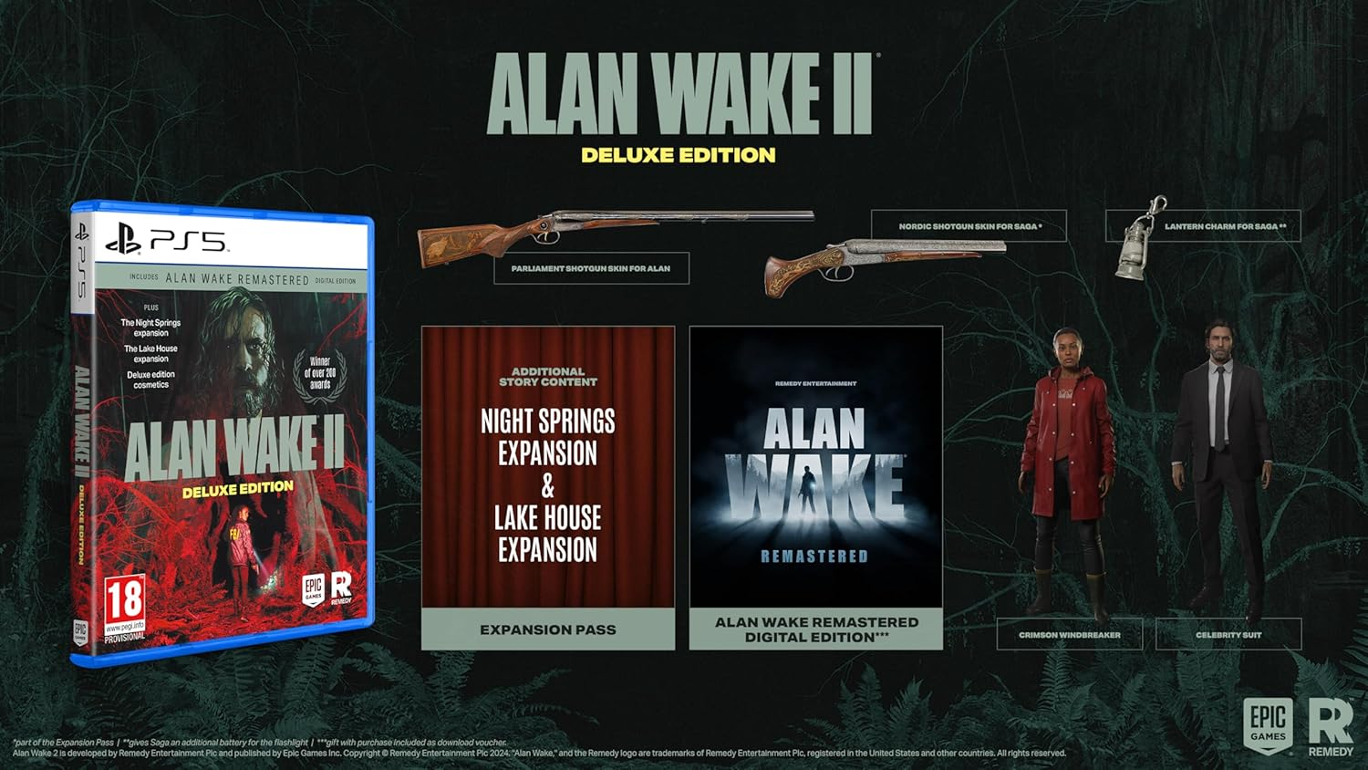 Alan Wake 2 Deluxe Edition - PS5 image number 3