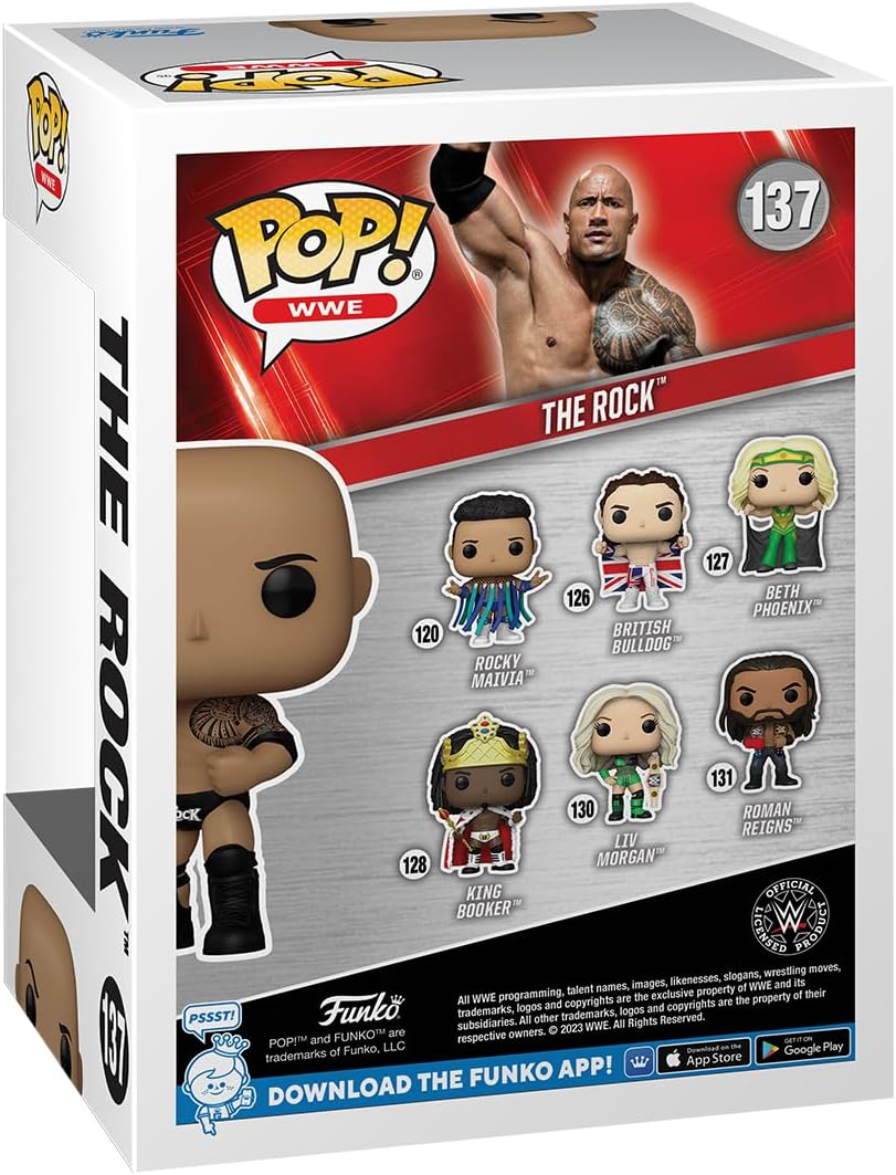 FUNKO POP! WWE: the Rock (Final) image number 2
