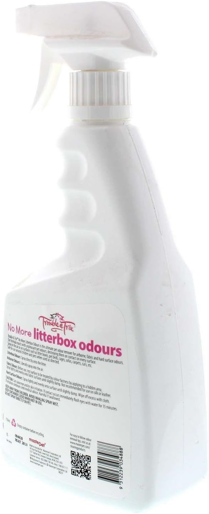Trouble and Trix No More Litter Odour Spray 750 Ml image number 1