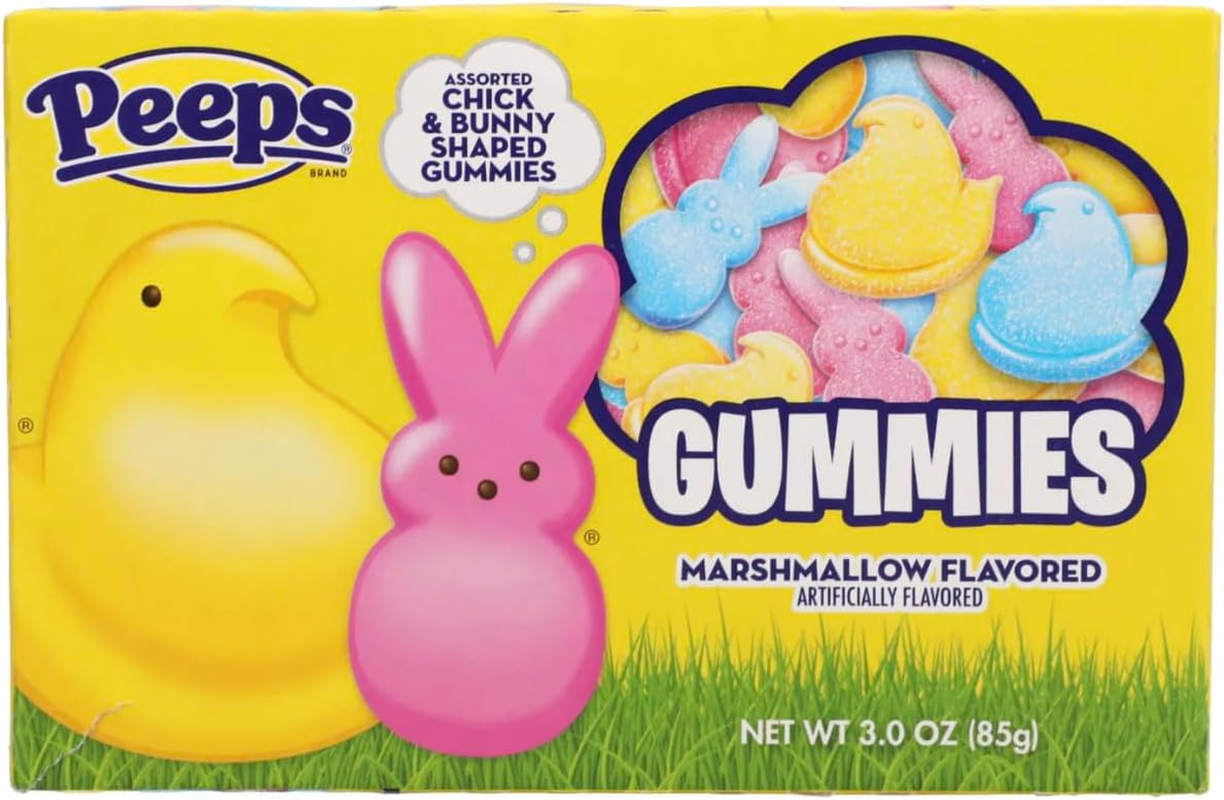 Easter Peeps Marshmallow (3 Oz - Pack of 2, Gummies Marshmallow Flavored) image number 2