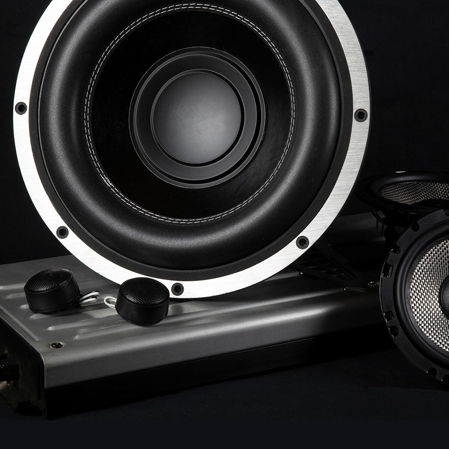 Sourcing Map 2 Pcs Speaker Dust Cap 35Mm/1.4" Outer Diameter Oiled Cloth Cap Dome Cap Subwoofer Coil Cover Caps for Speaker Accessories Repairing image number 4