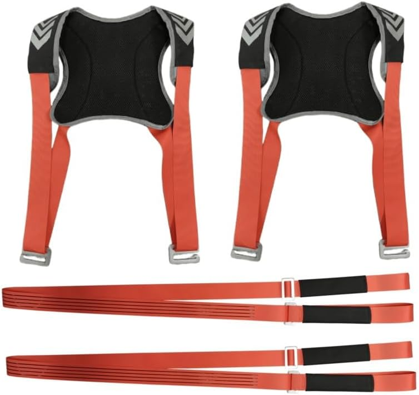 Non-Slip Moving Strap, Adjustable Double with 1 Person Lifting, Heavy Loads up to 800 Pounds, Suitable for Moving Furniture and Appliance Harness image number 6
