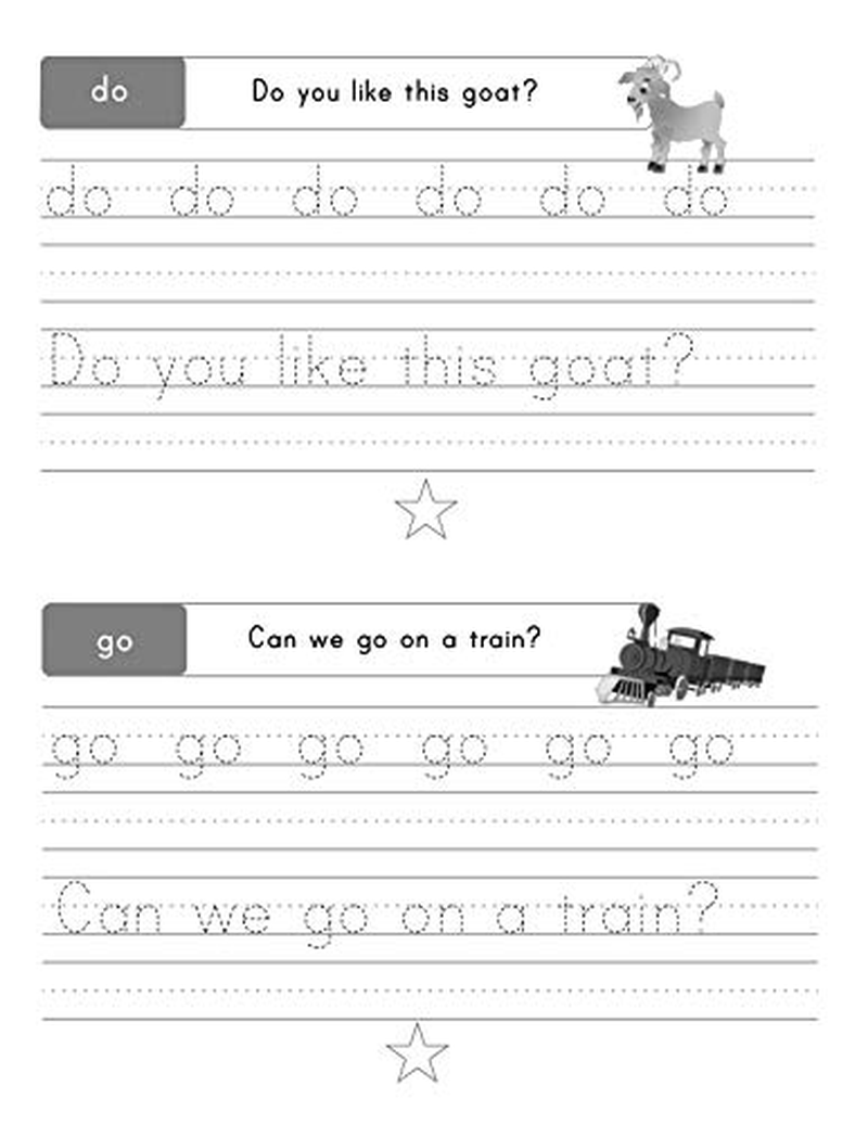 200 Essential Sight Words for Kids Learning to Write and Read: Activity Workbook to Learn, Trace & Practice 200 High Frequency Sight Words image number 3