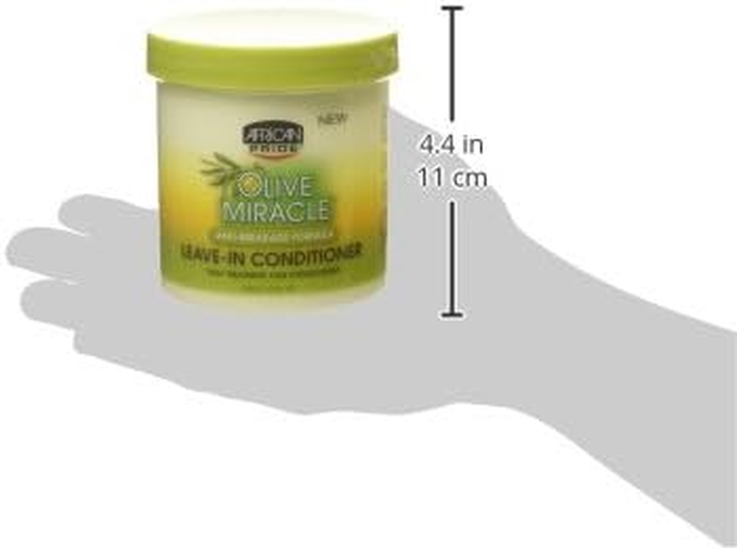 African Pride Olive Miracle Leave-In Conditioner, 15 Ounce image number 1