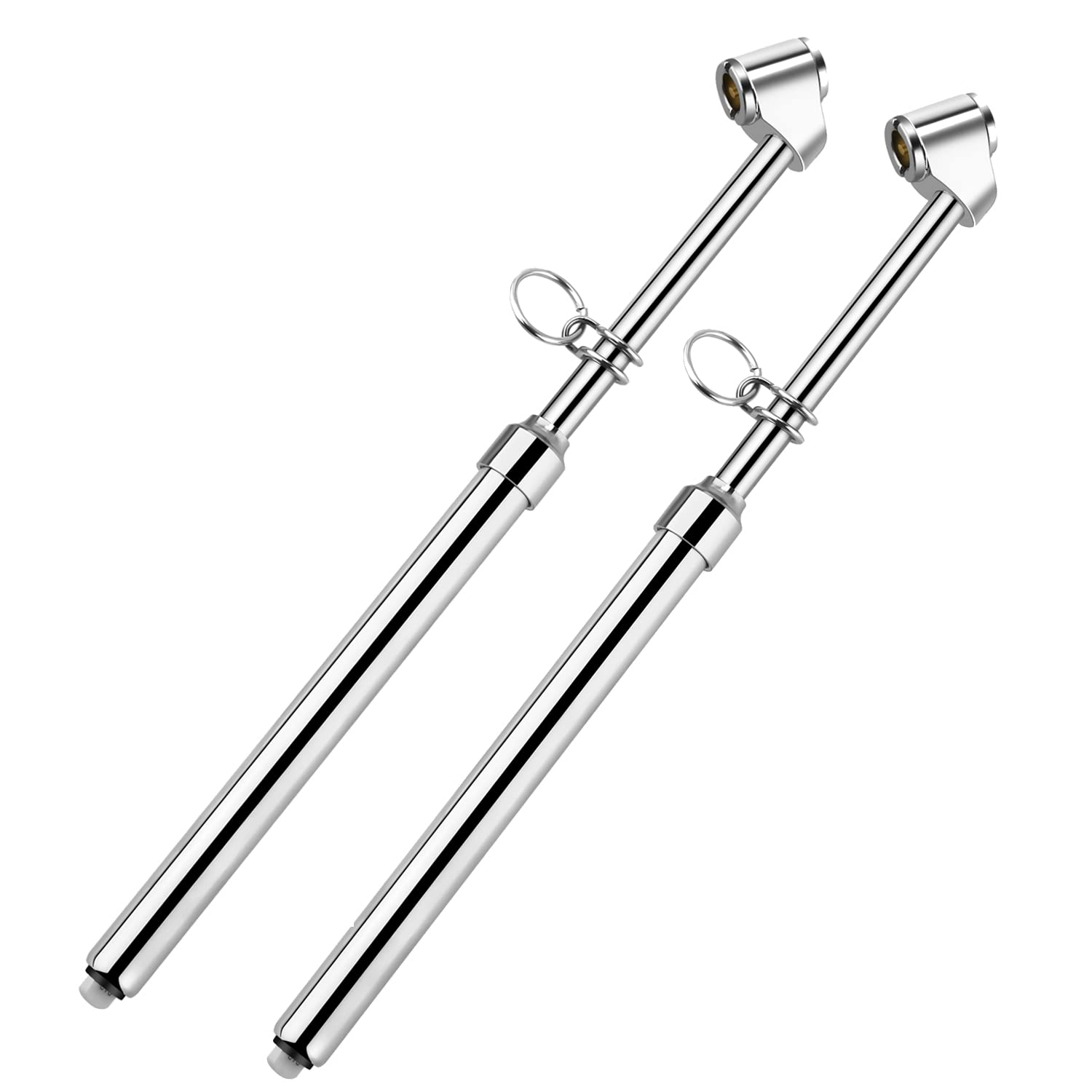 Atsafepro Truck Tire Pressure Gauge,Heavy Duty Pen Tire Gauge Range to 150Psi/10Bar,Dual Head Air Pressure Gauge (Pack of 2) image number 4