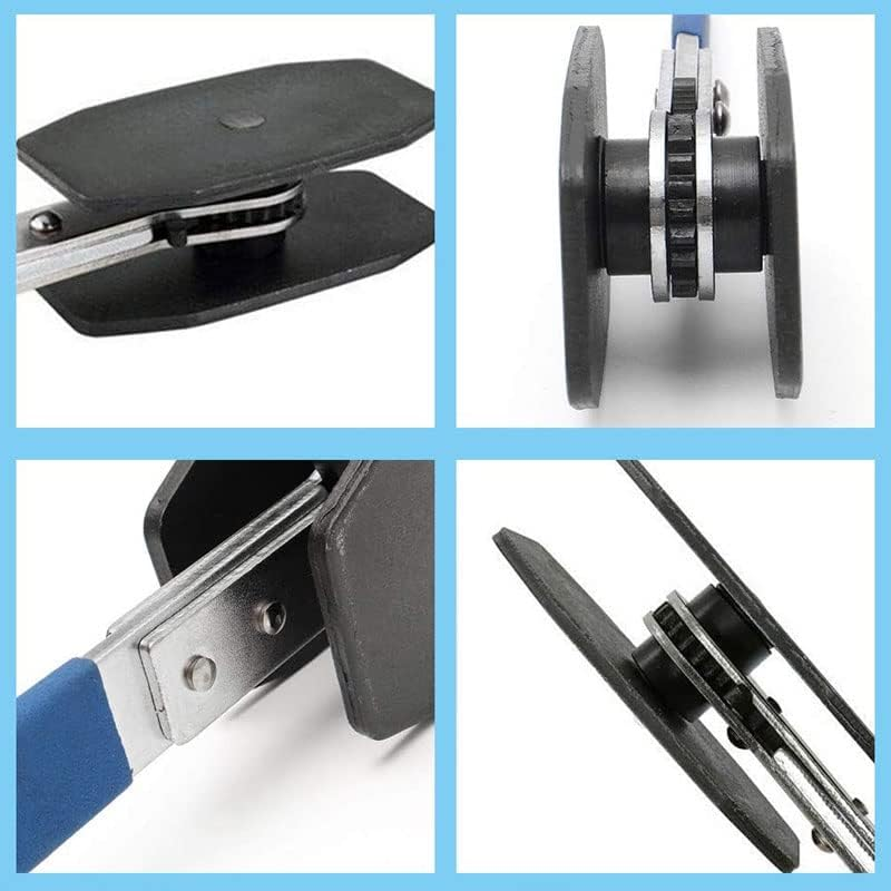 Ratchet Disc Brake Caliper Piston Spreader Separator Pad Press Install Tool with 360&deg; Ratchet for Twin and Quad Piston Calipers, 27X6Cm image number 3