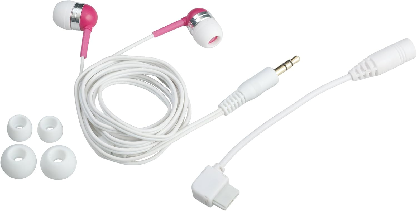 Yazawa VR122PK VR122PK Canal Stereo Earbuds Pink