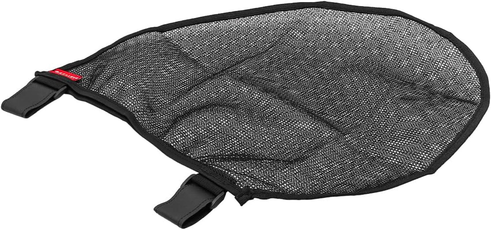 NUZAMAS Side Sling Cargo Net Side Sling Stroller Storage Accessory Adjustable Straps Black Universal Stroller Organizer Mesh Cargo Net for Stroller Storage image number 1