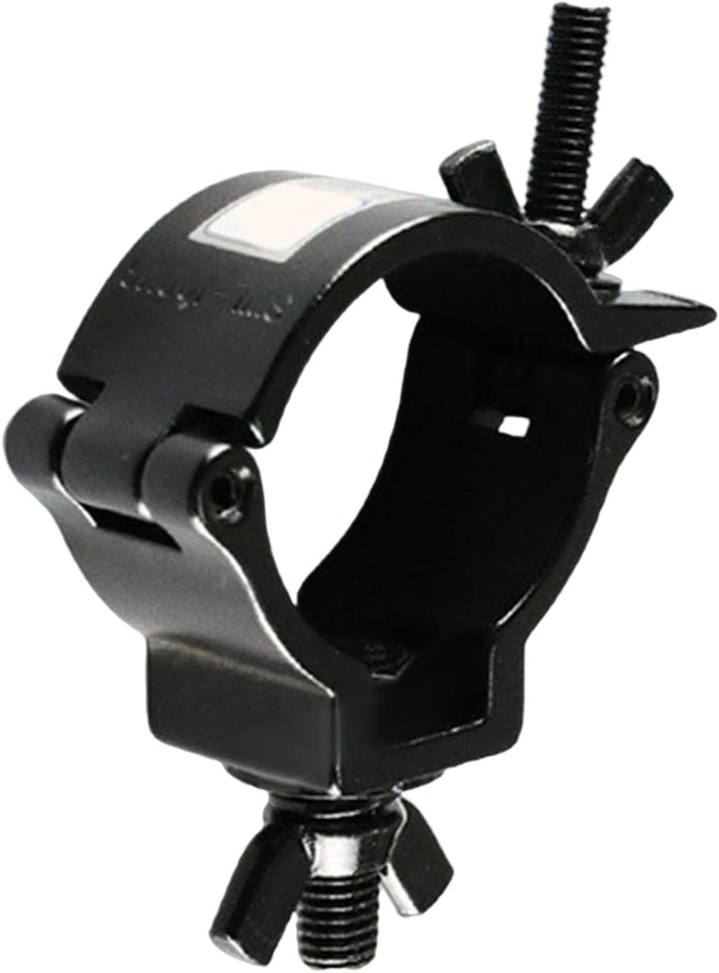 Magideal Heavy Duty Stage Lights Clamps, 220 Lb Aluminum Alloy Clamps, Fits 48-51Mm for DJ Lighting, Black